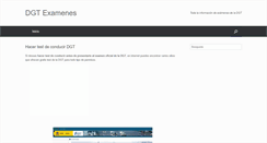 Desktop Screenshot of dgtexamenes.com