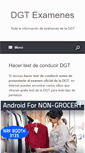 Mobile Screenshot of dgtexamenes.com